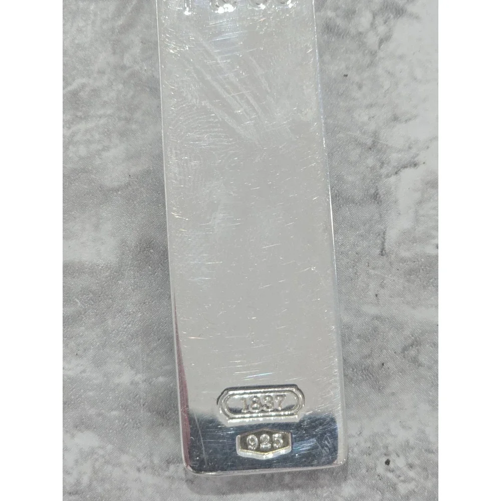 Tiffany & Co. Money Clip Sterling Silver Gift with Pouch And Box No Engravings